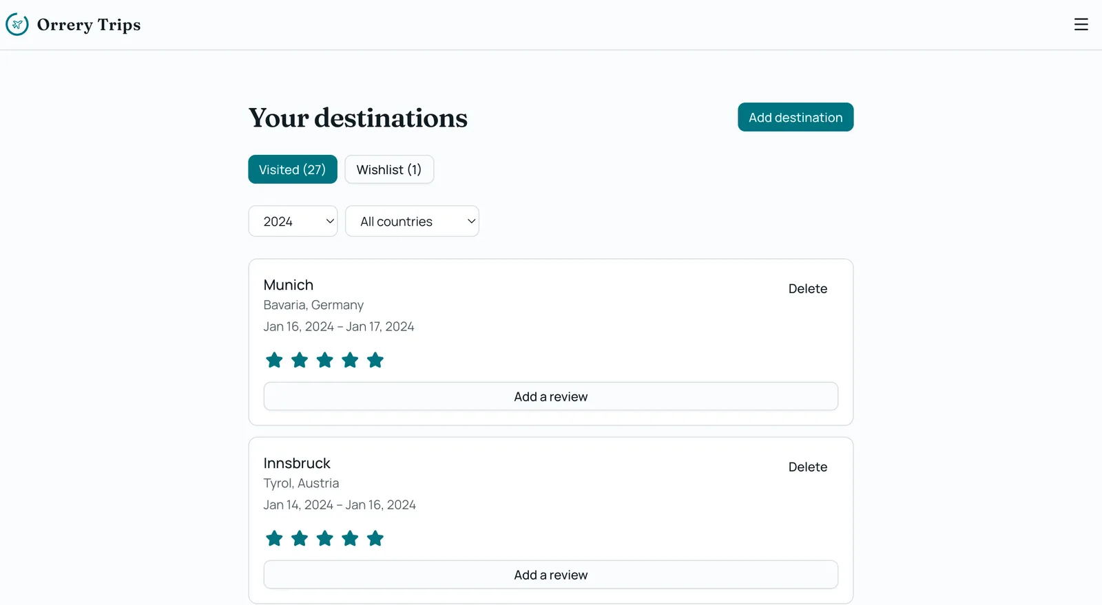 Orrery Trips, Web (3 of 7)